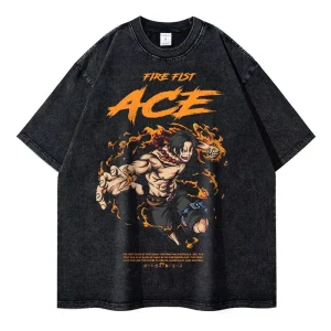 Ace Oversized Vintage T-shirt V1