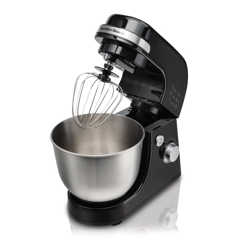 Hamilton Beach Black 4 Quart Planetary Stand Mixer - Image 3